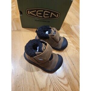 KEEN Kids Kootenay IV Mid Waterproof Winter Insulated Lined Boots Toddler Size 5